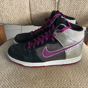❌SOLD❌ Nike Dunk High Premium Plum East vs West